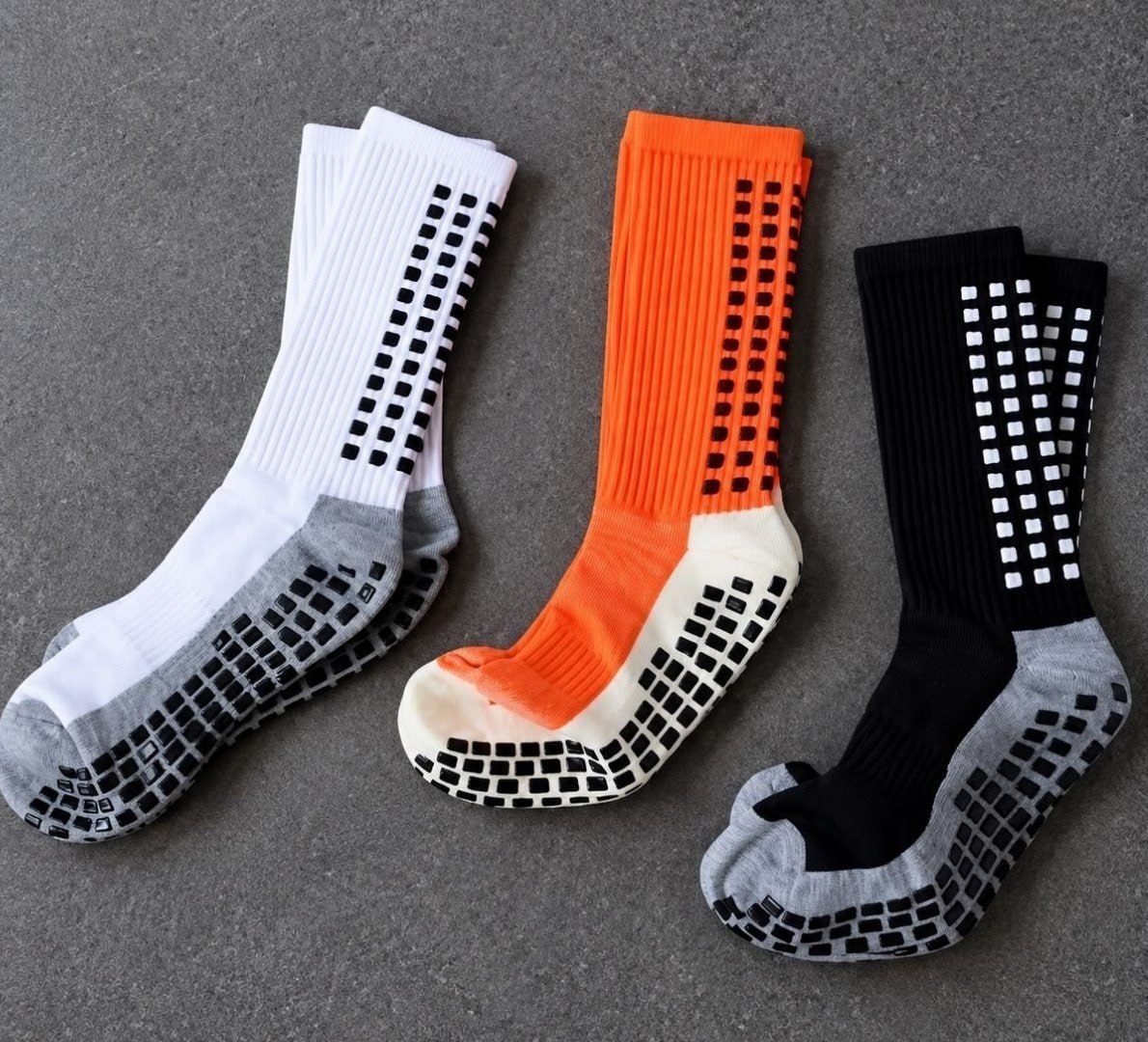🧦 Kit 3 Pares Meia Antiderrapante