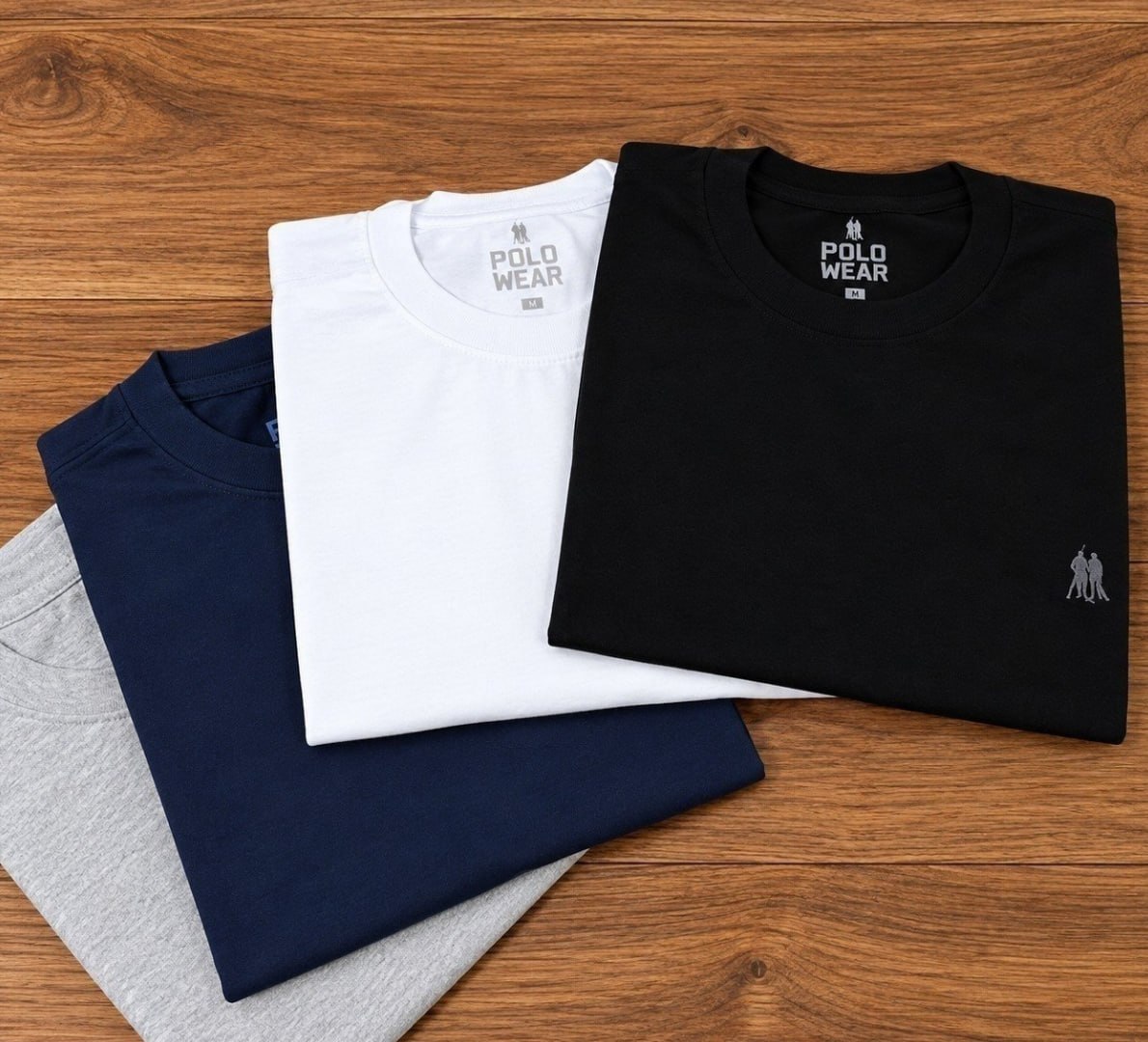 👕 Kit 4 Camisetas Polo Wear