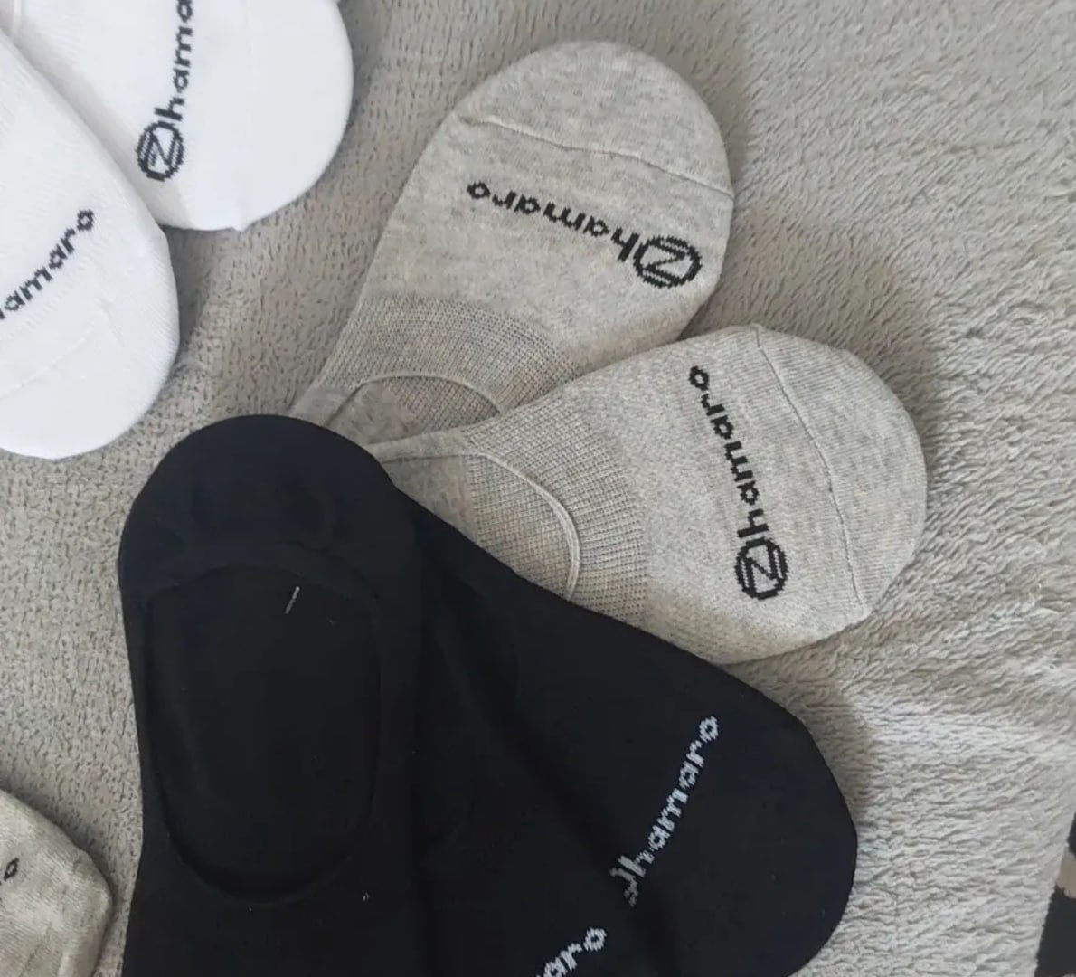 🧦 Kit 10 Pares Meias Zhamaro Algodão Sapatilha 100% Invisível