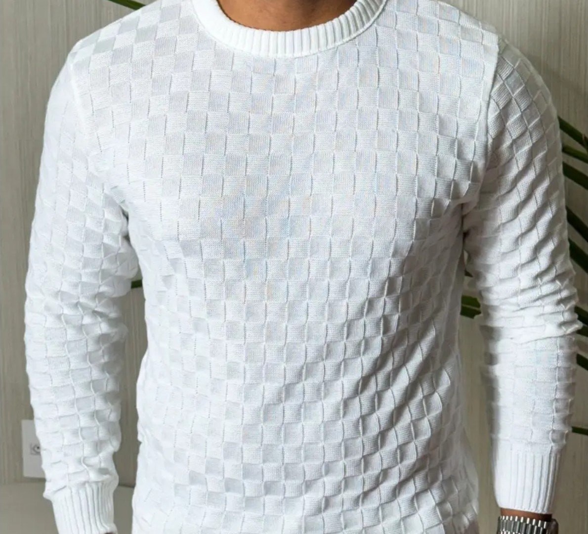 🧥 Suéter Lã Tricot (9 Cores)