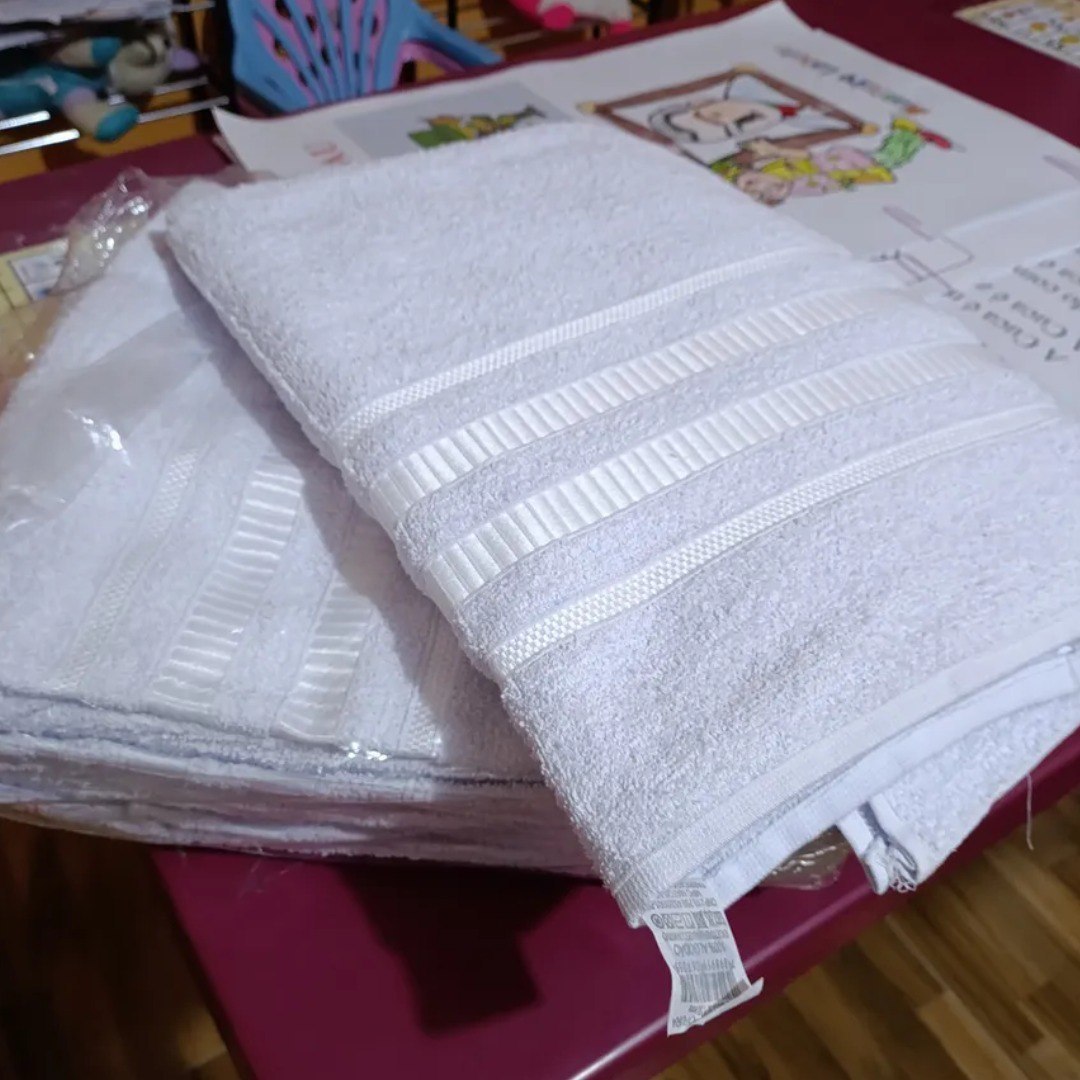 ✅ Kit com 5 Toalhas Banho Gigante Grossa 75x150cm
