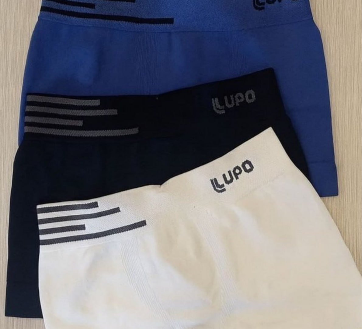 🩲 Kit 6 Cuecas Lupo Boxer Poliamida Sem Costura