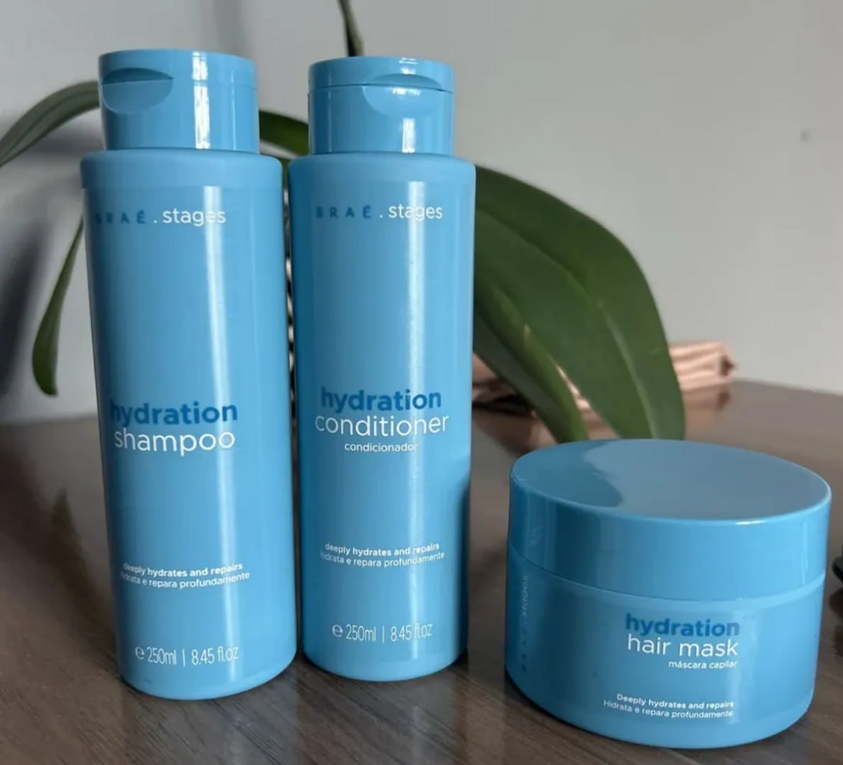 🧴 Kit Stages Hydration Braé (Shampoo + Condicionador + Máscara)