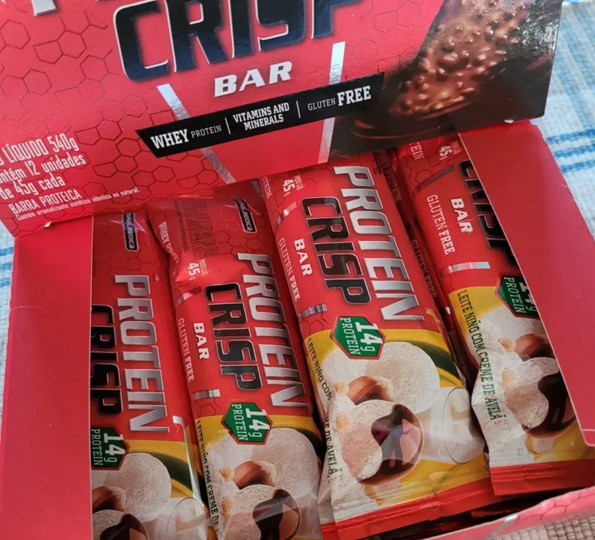 💪 Barra de Proteínas Integralmédica Protein Crisp Duo Crunch 12 un