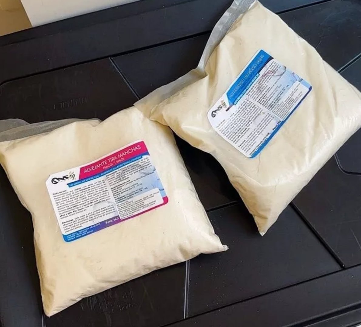 ✅ Tira Manchas Alvejante 1kg + Percarbonato de Sódio 1kg