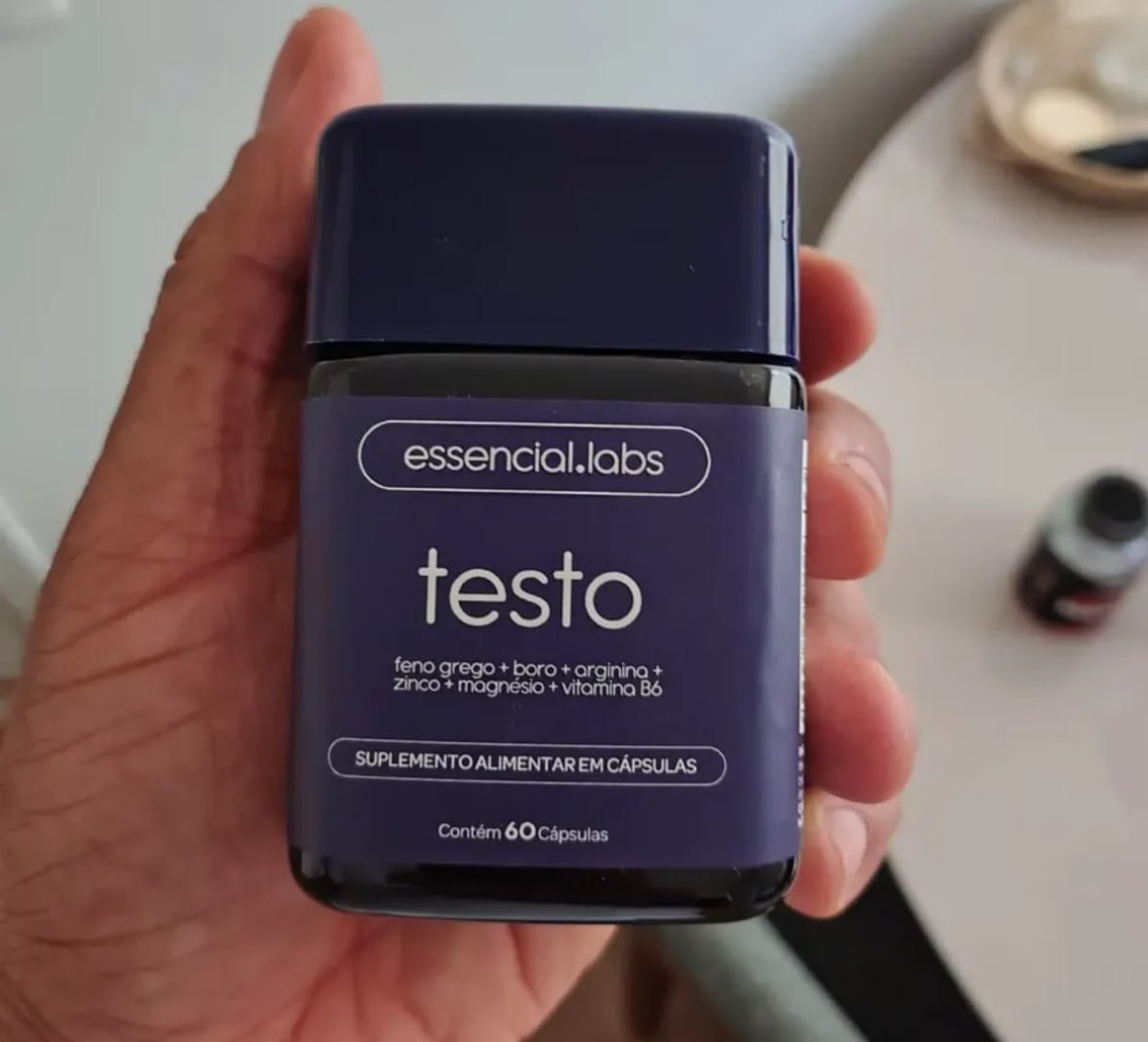 💪 Testo Essencial Precursor da Testosterona - 60 Cápsulas