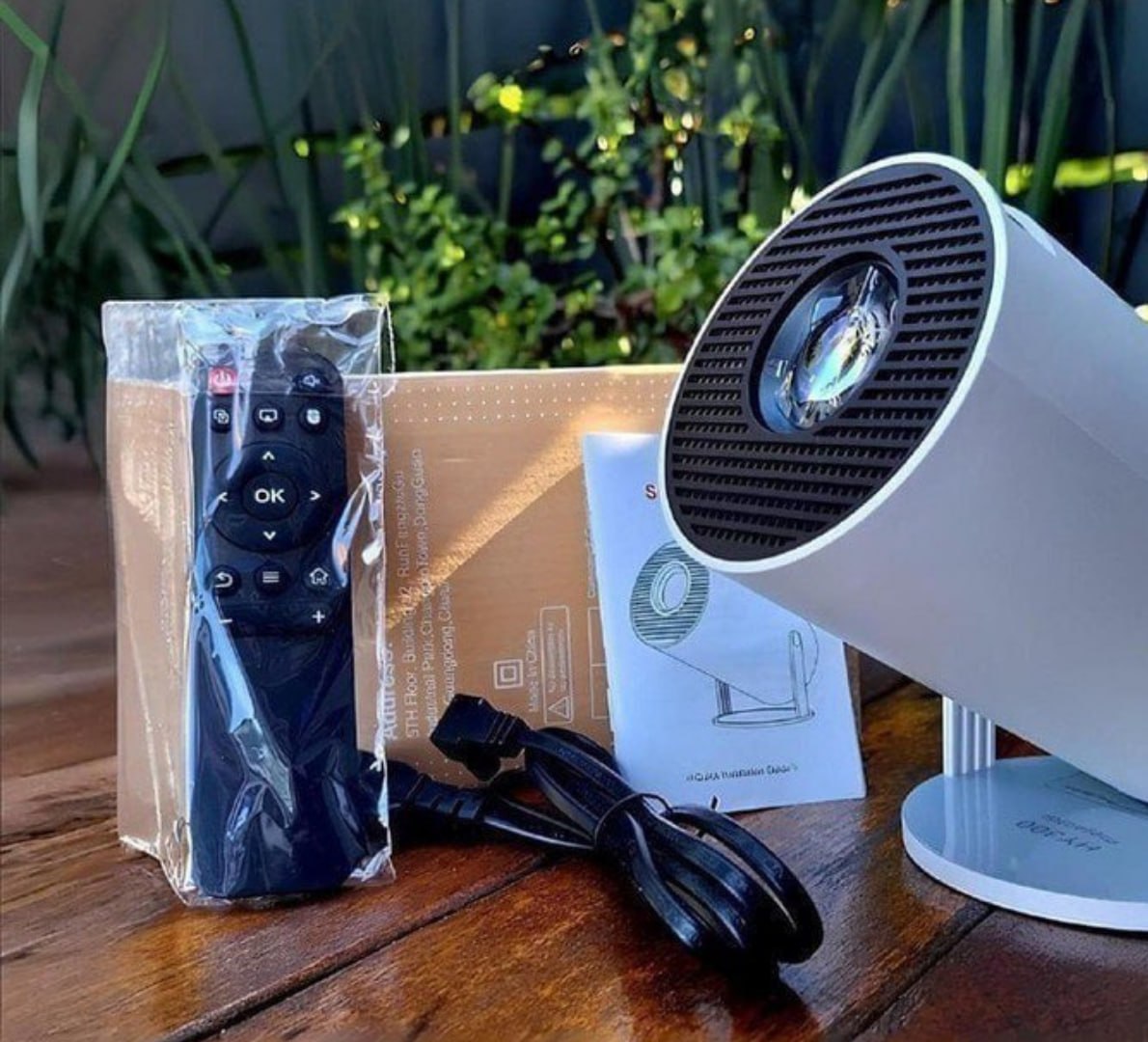 🎥 Projetor Portátil 4k Hd Android Wifi 5g Bluetooth