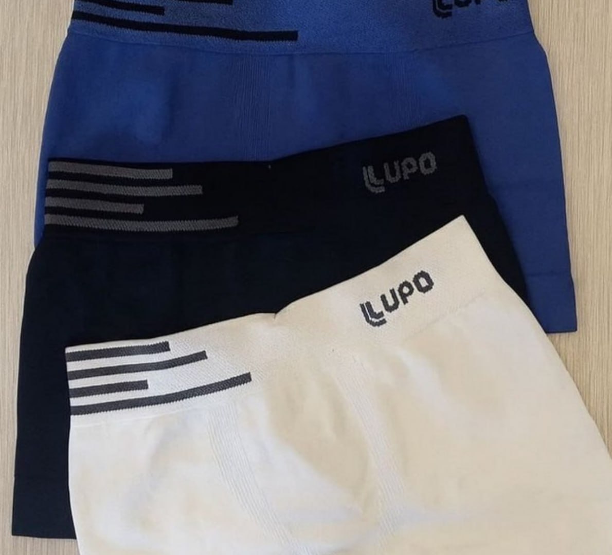 🩳 Kit 6 Cuecas Lupo Boxer Box Sem Costura