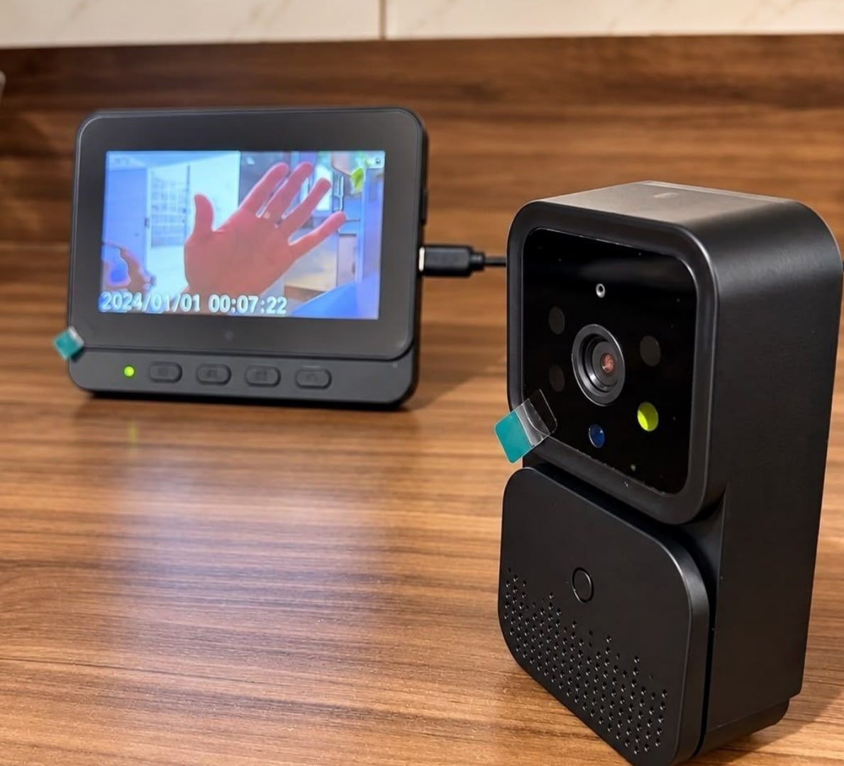 👁 Vídeo Porteiro Sem Fio Interfone Bidirecional Hd