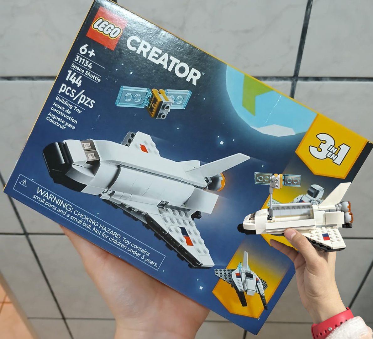 ✅ LEGO Creator Ônibus Espacial 3 em 1: Nave Espacial