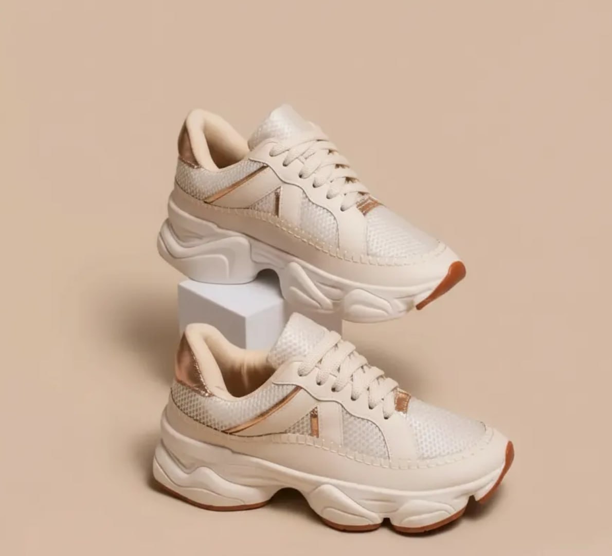 👟 Tênis Plataforma Casual Chunky