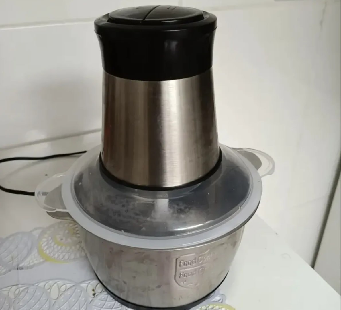 ✅ Multiprocessador Triturador Elétrico De Alimentos Inox 2l 110v