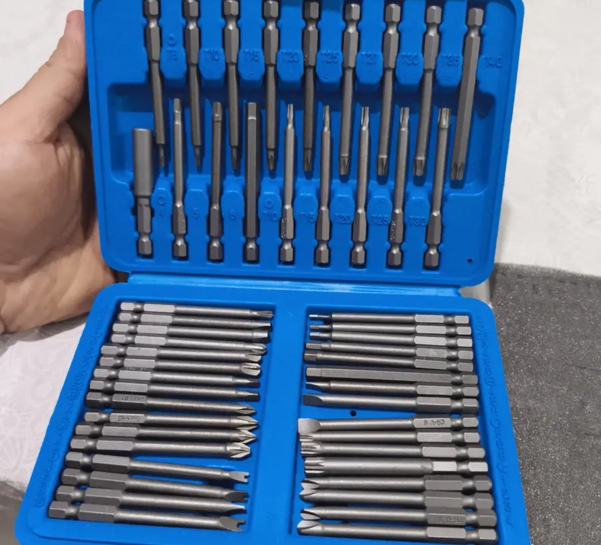 🧰 Jogo De Bits Parafusadeira 50 Peças Magnético