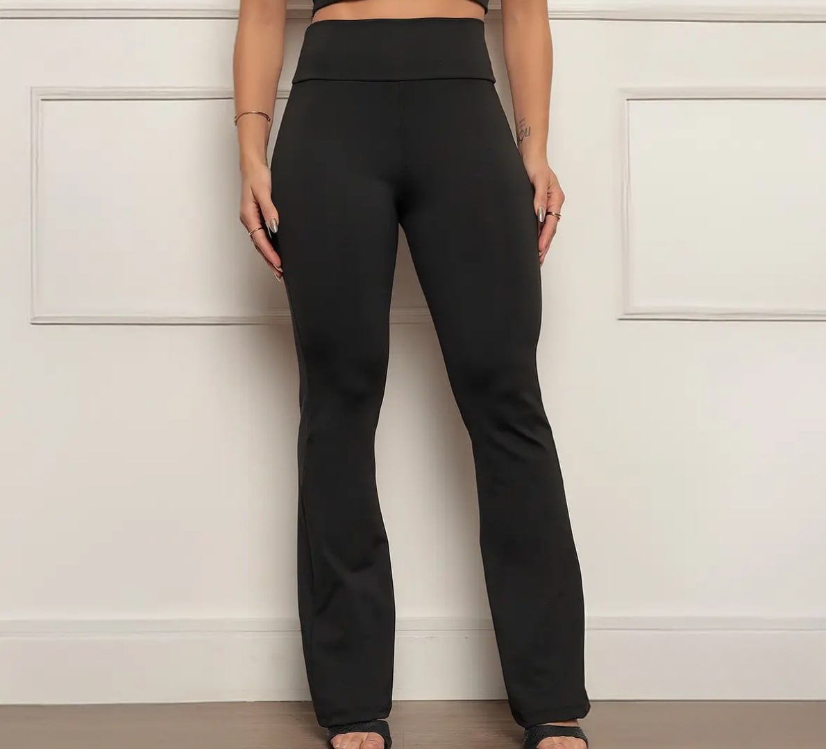 👖 Calça Legging Flare Bailarina