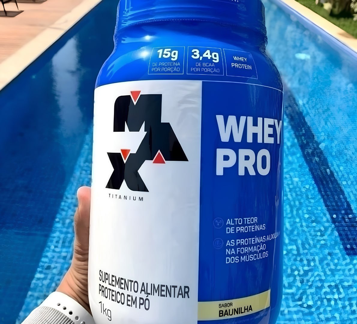 💪 Proteína Max Titanium Whey Pro Concetrado X 1kg