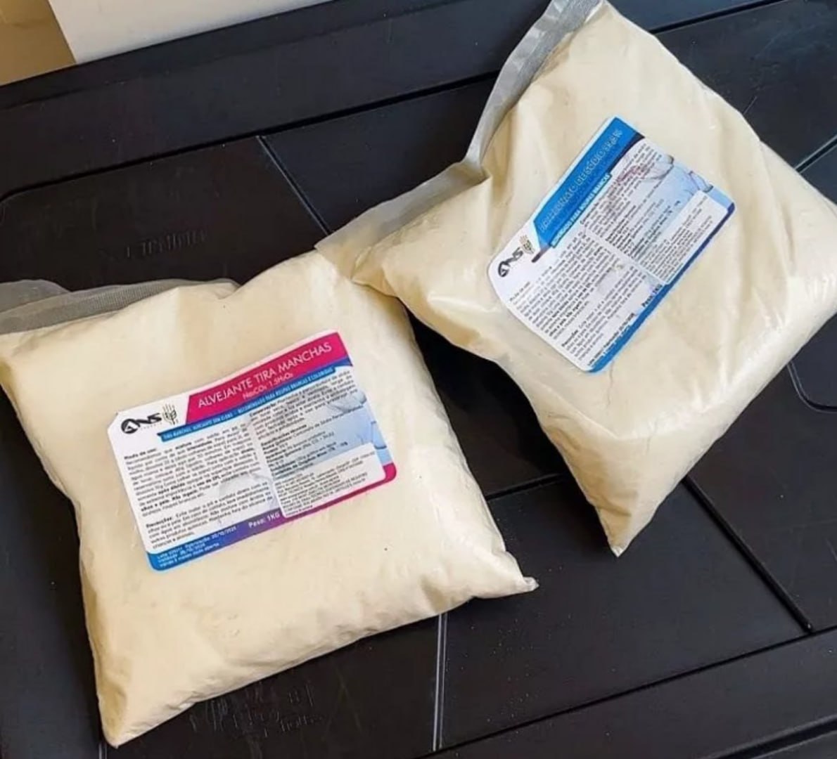 ✅ Tira Manchas Alvejante 1kg + Percarbonato de Sódio 1kg