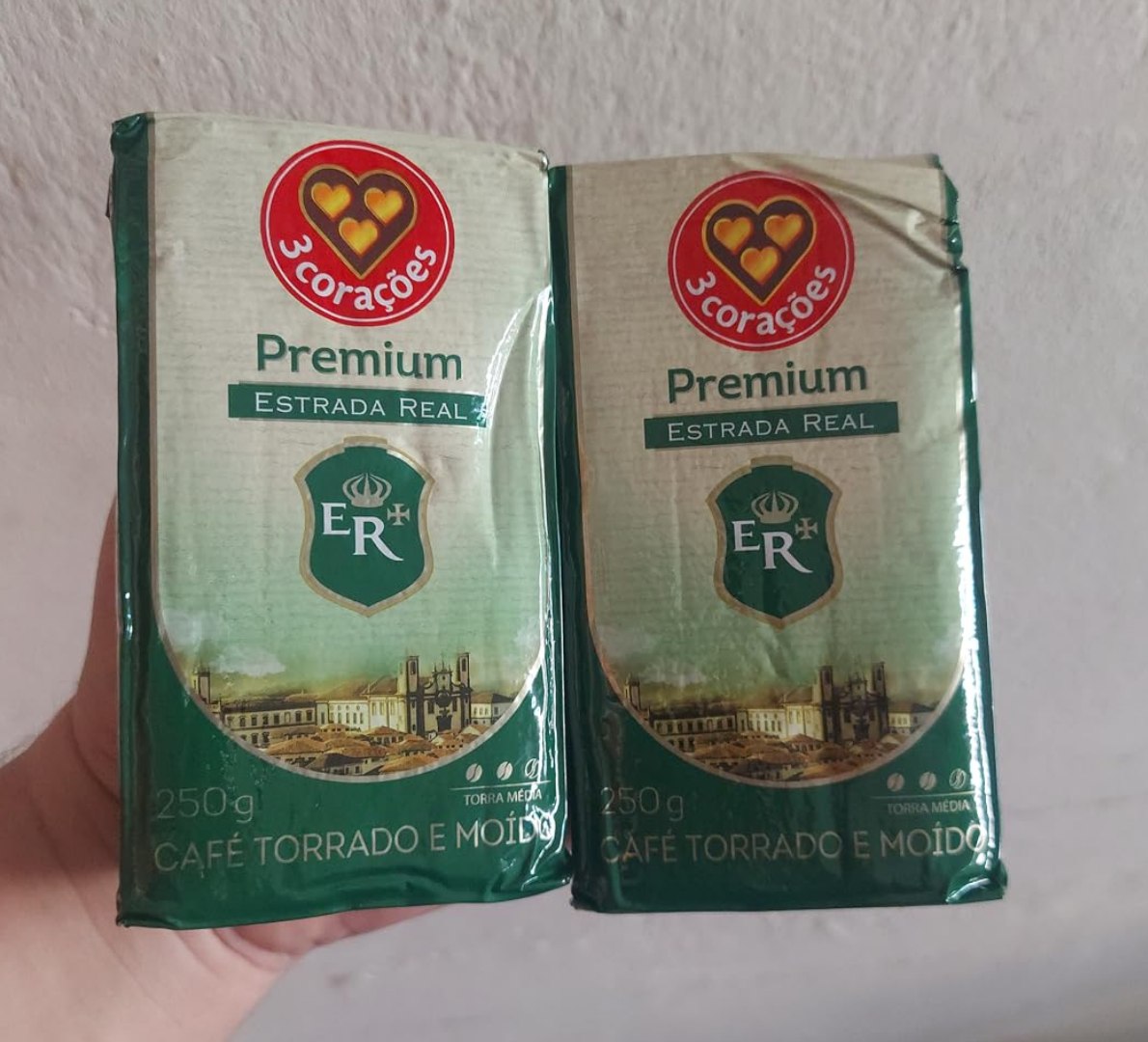 ☕️ 3 Corações Café Torrado e Moído Estrada Real Premium à Vácuo 250g