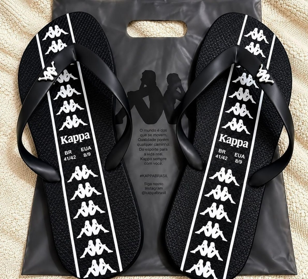 🩴 Chinelo Kappa Beach Adulto