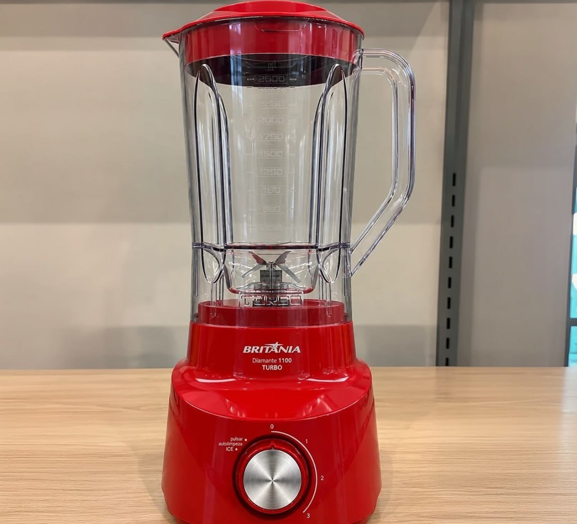 ✅ Liquidificador Britânia 2,6L Diamante 1100 VME 127V