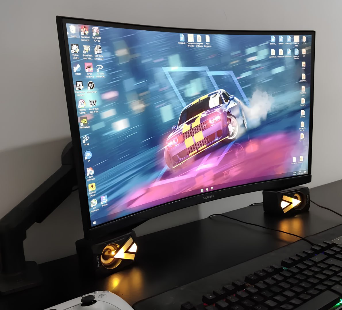 🖥 Monitor Gamer Samsung Odyssey G5, 27 , Qhd, 165hz