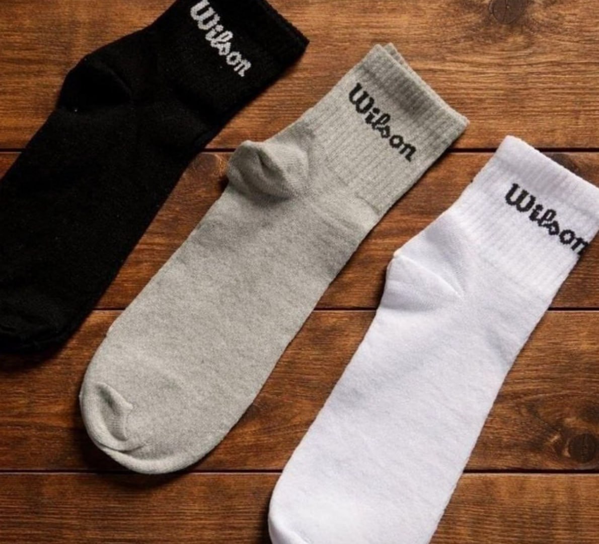 🧦 Kit 6 Pares Meias Wilson Cano Médio (38-43)