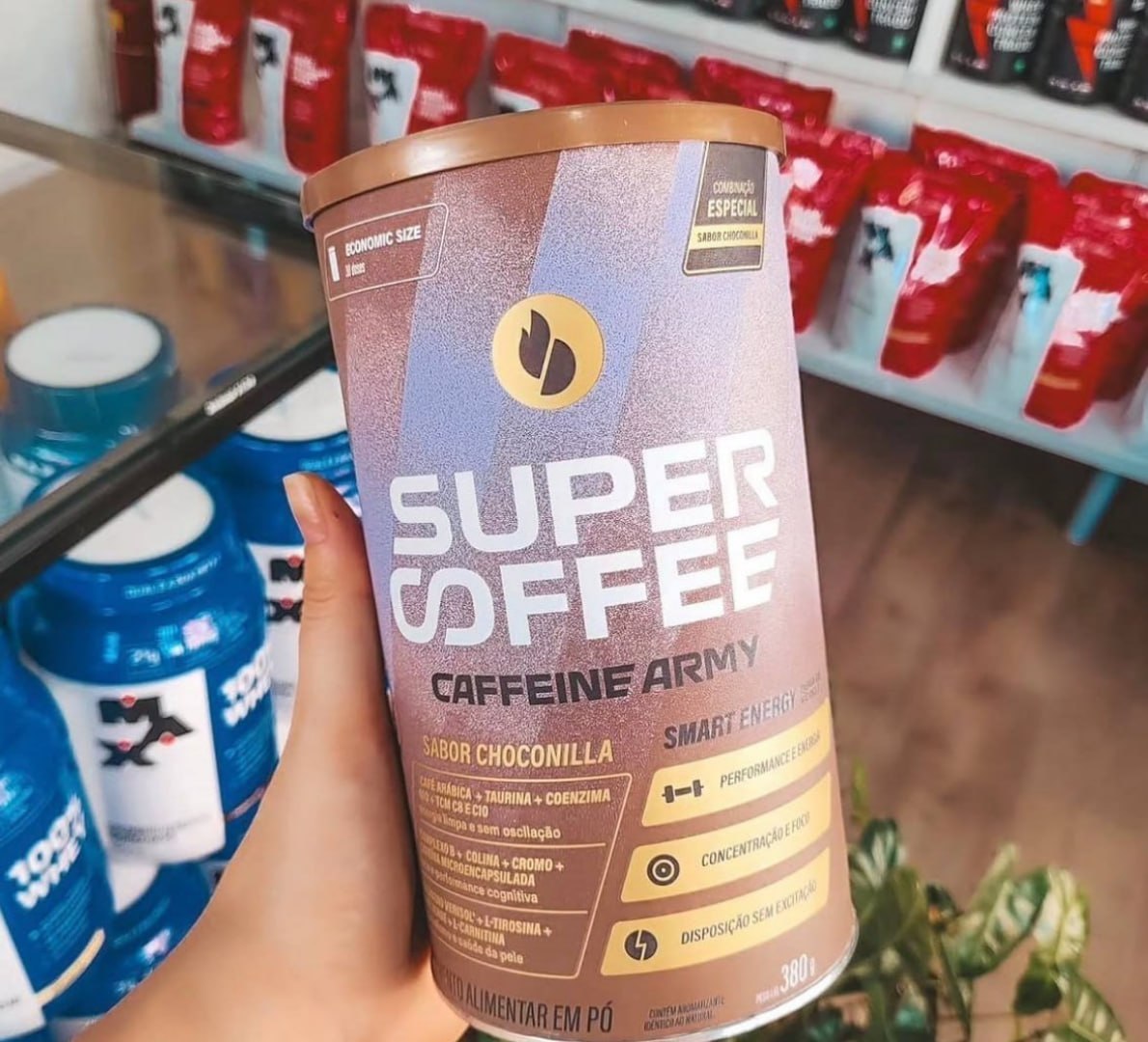 ☕️ Supercoffee Choconilla 380g Caffeine Army