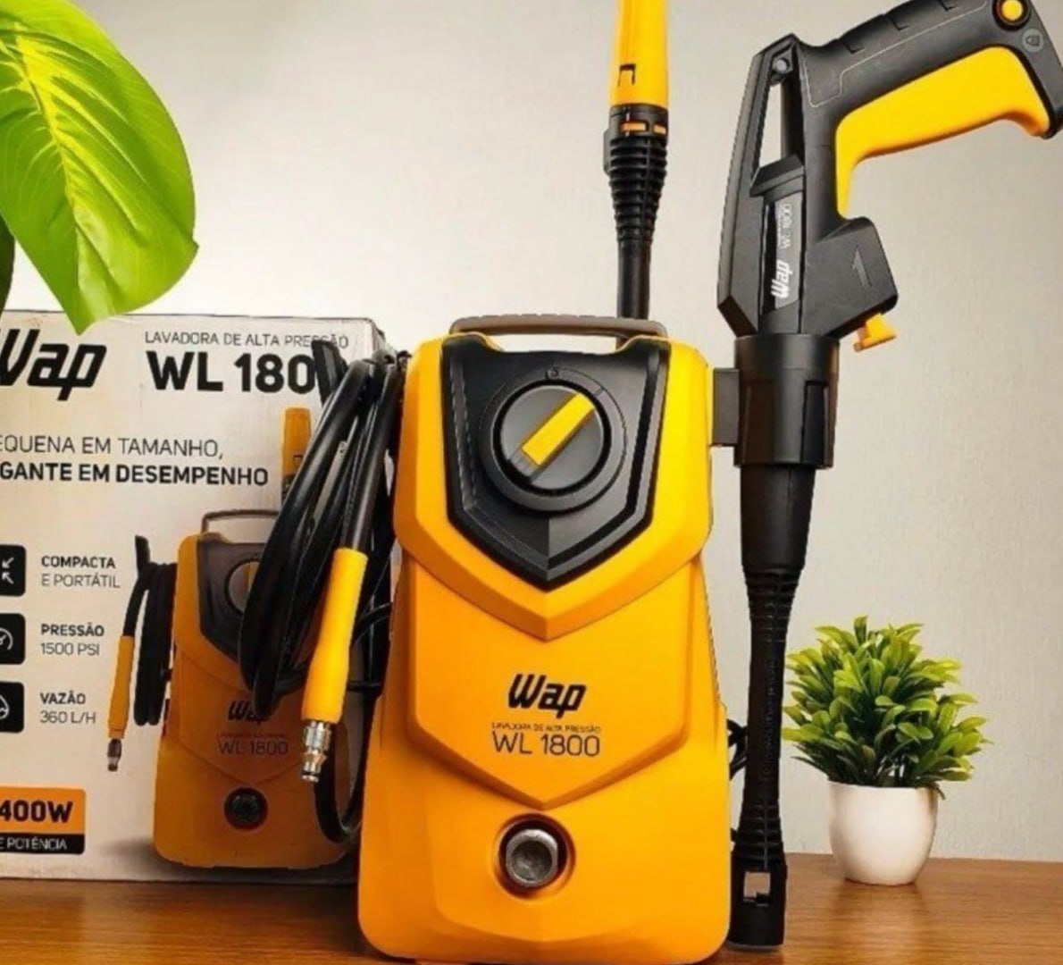 🚿 Lavadora de Alta Pressão Compacta