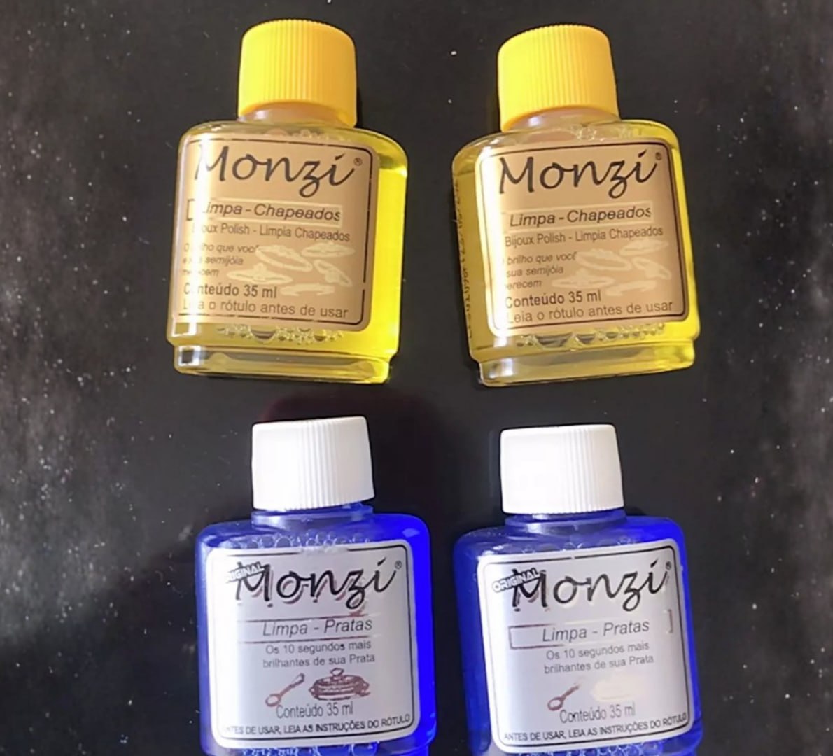 💍 Limpa Pratas Folheado ou Joias Monzi 35ml
