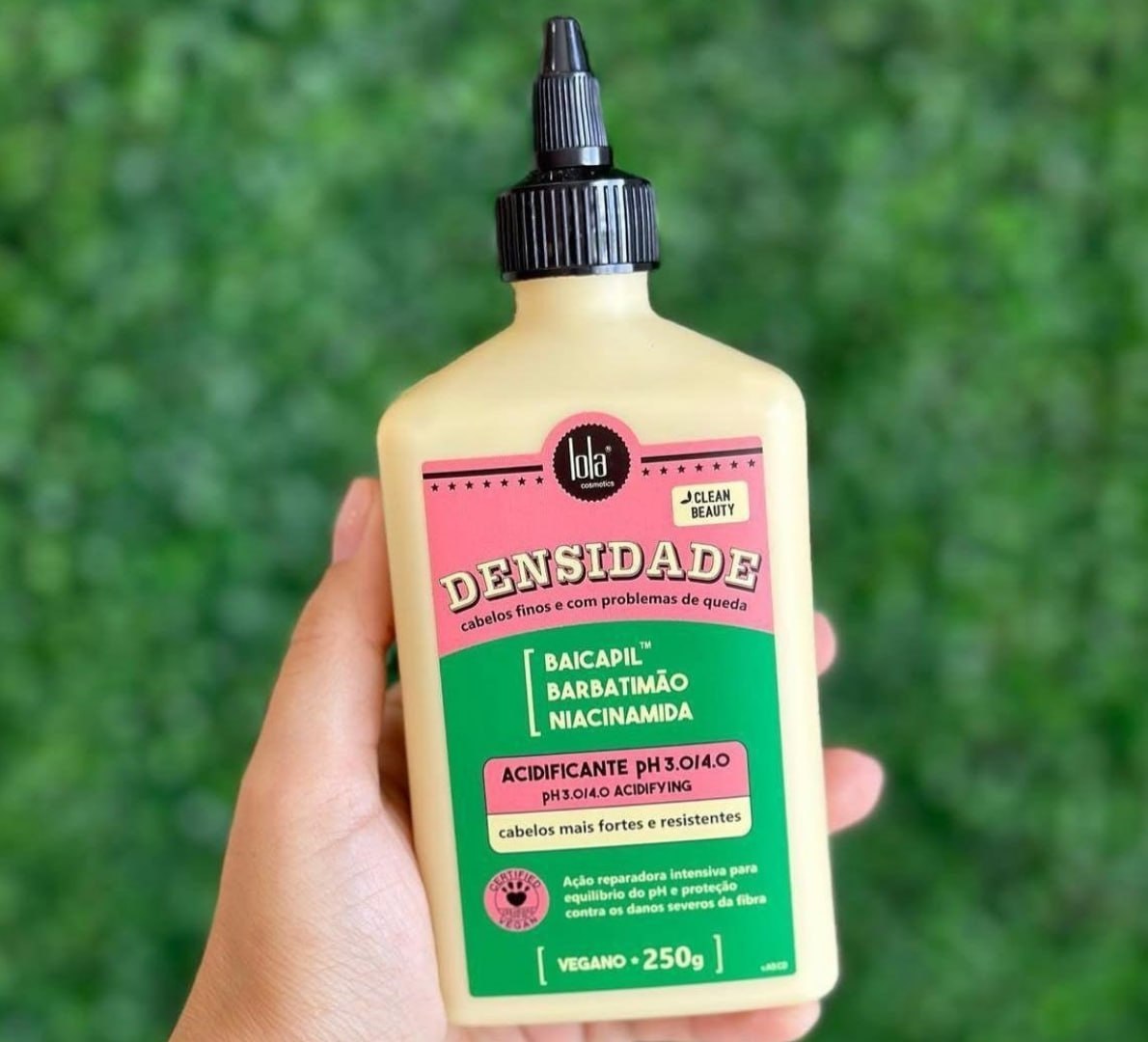 ✅ Densidade Acidificante Capilar Lola Cosmetics, 250g