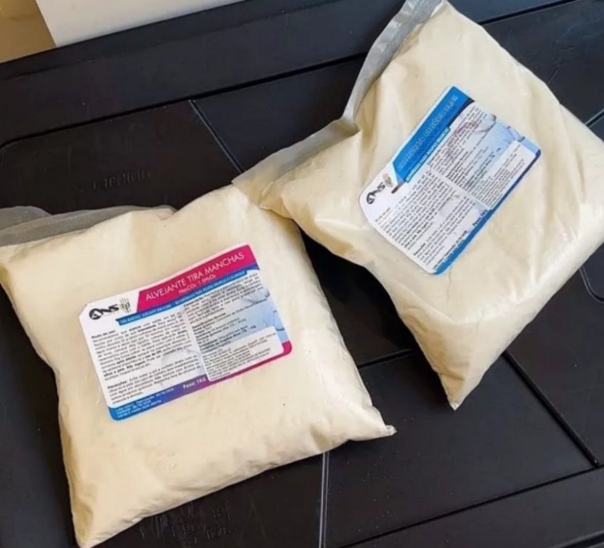 ✅ Tira Manchas Alvejante 1kg + Percarbonato de Sódio 1kg