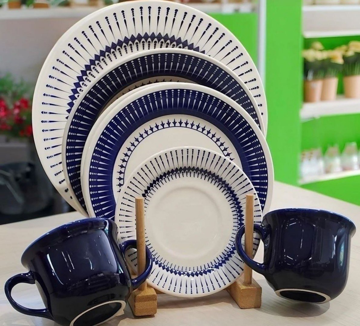 🍽️ Aparelho de Jantar e Chá 20 peças Donna Colb
