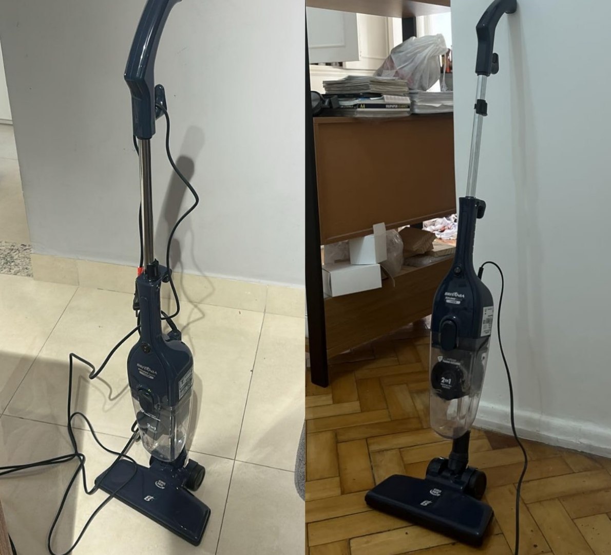 ✅ Aspirador de Pó Vertical Britânia 2 em 1 1400W 1,5L