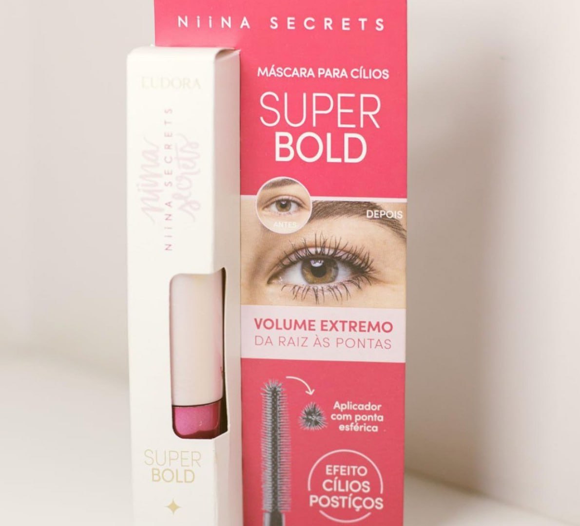✅ Máscara De Cílios Niina Secrets Super Bold 10g