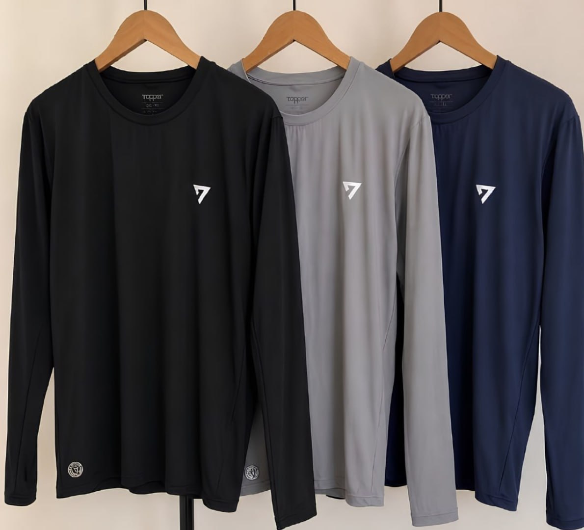 ☀️ Kit 3 Camisetas Térmicas Segunda Pele
