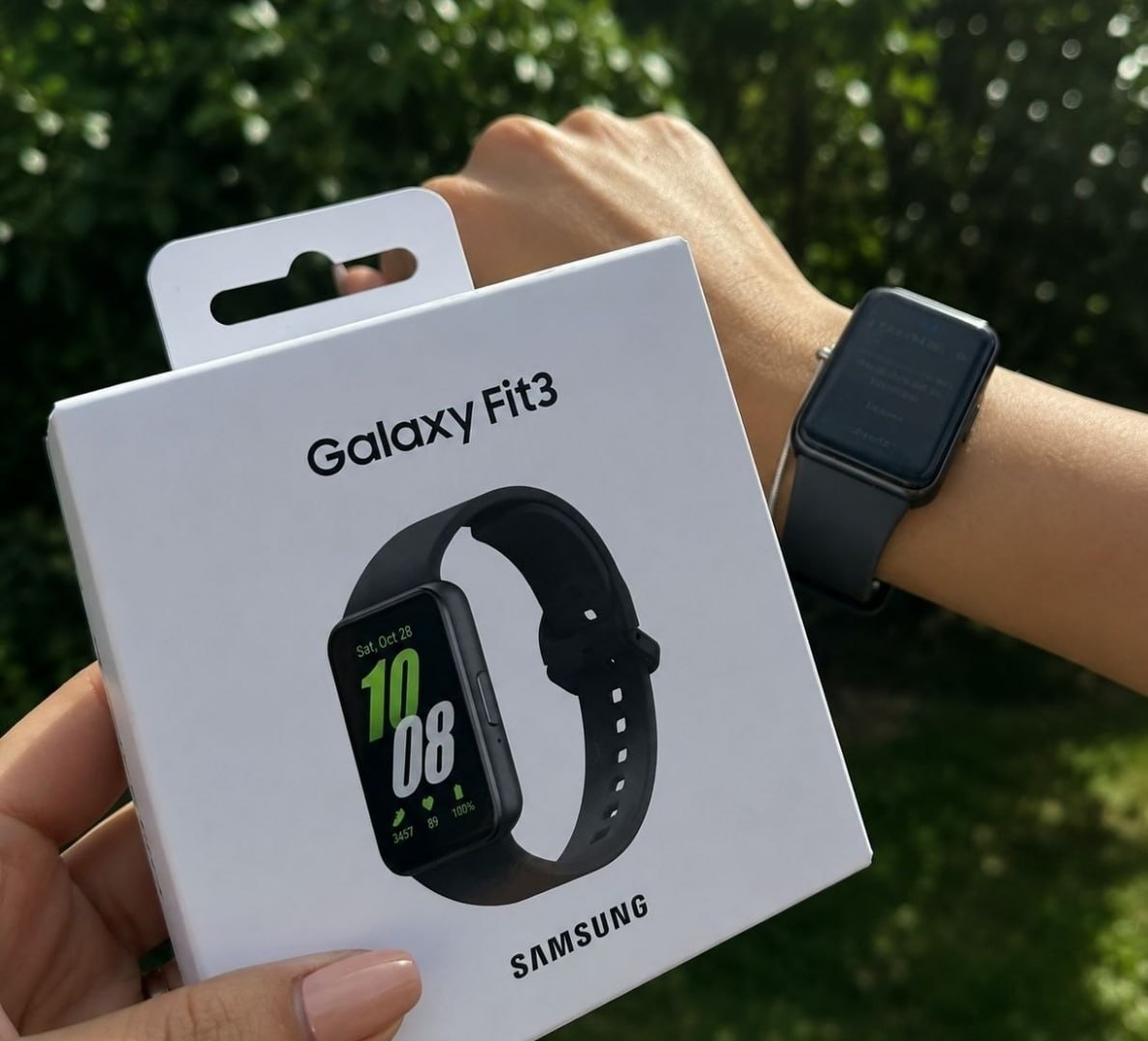 ⌚️ Smartwatch Samsung Galaxy Fit3 Display 1.6"