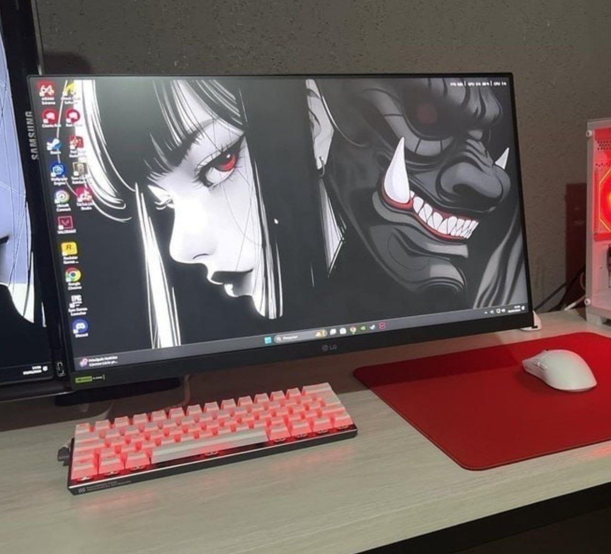Monitor Gamer 24" UltraGear 144Hz Full HD 1ms LG