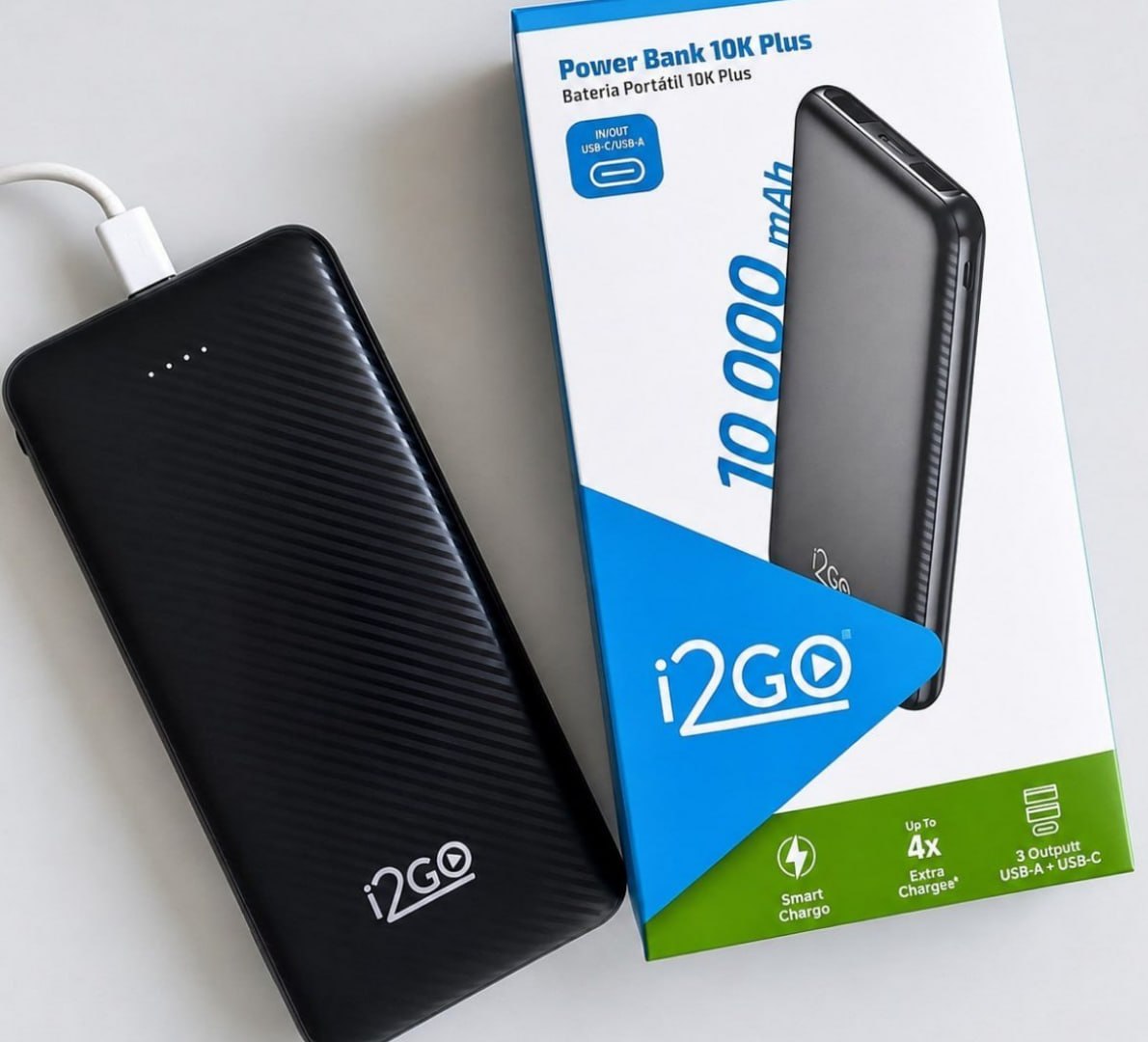 🔋 Power Bank I2go Plus 10000mAh Usb-c