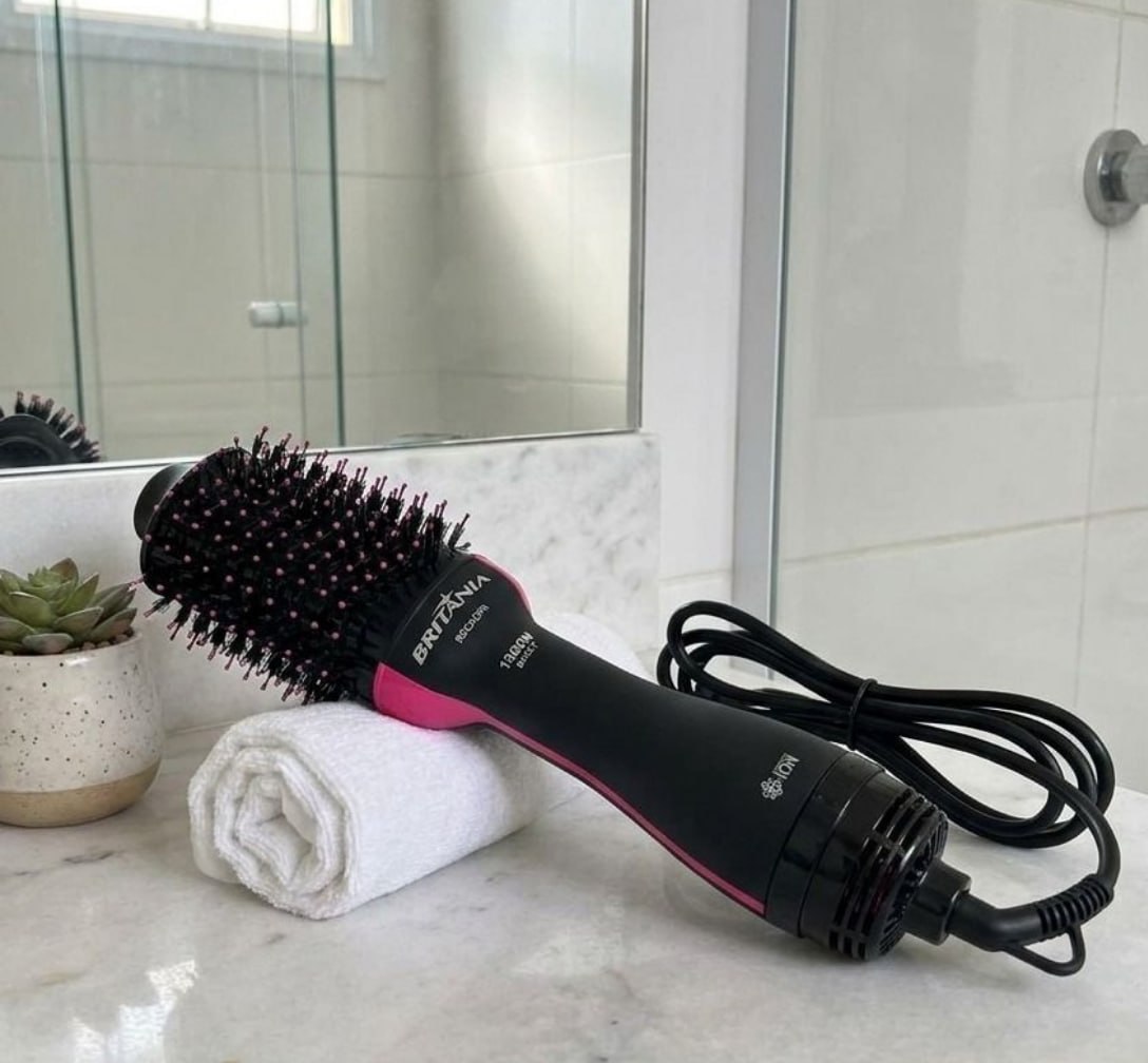 👱 ‍Britânia Escova Secadora 4 Em 1 1300w