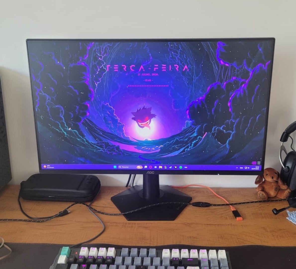 🖥 Monitor Gamer AOC AGON G50 27" 144Hz 0,5ms IPS