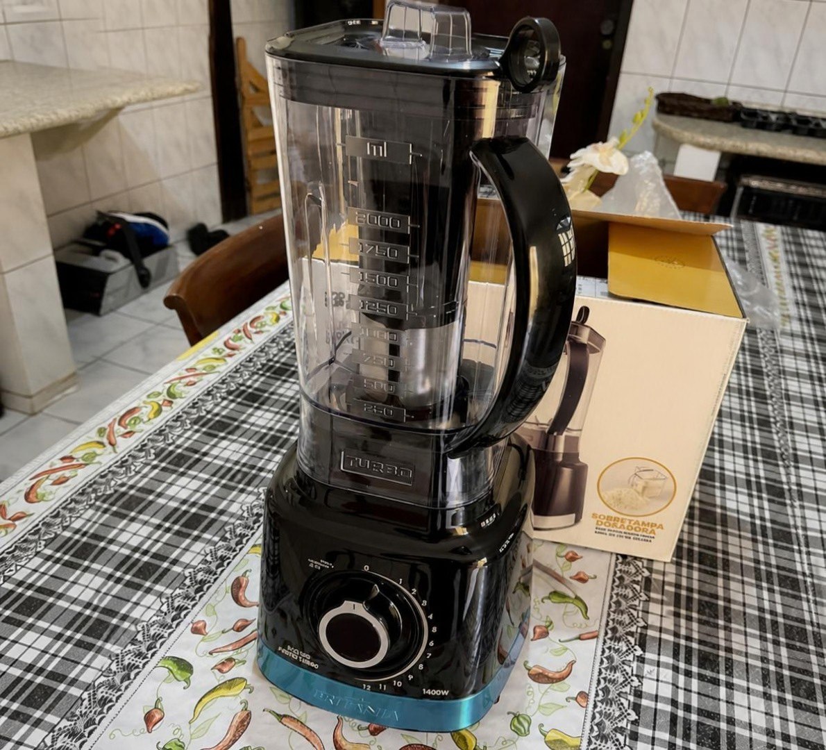 ✅ Liquidificador Turbo 1400W 3L 127V Britânia