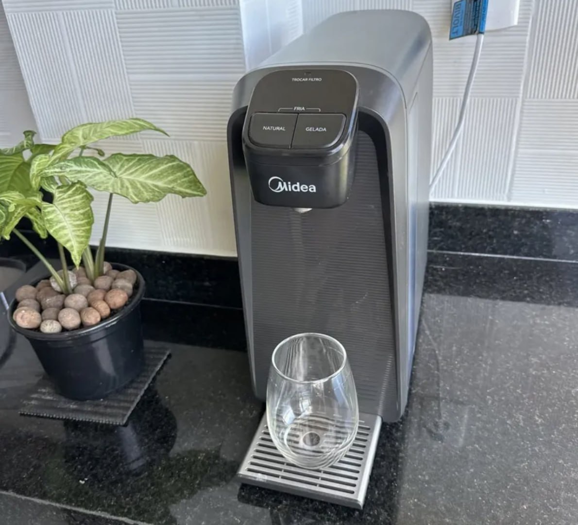 💧 Purificador De Água Slimpure Bivolt Midea Cinza