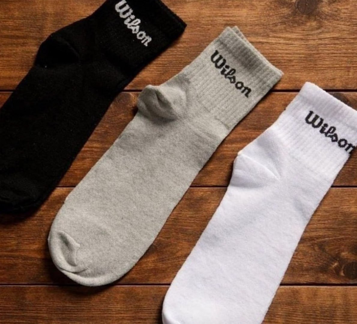 🧦 Kit 6 Pares Meias Wilson Cano Médio (38-43)