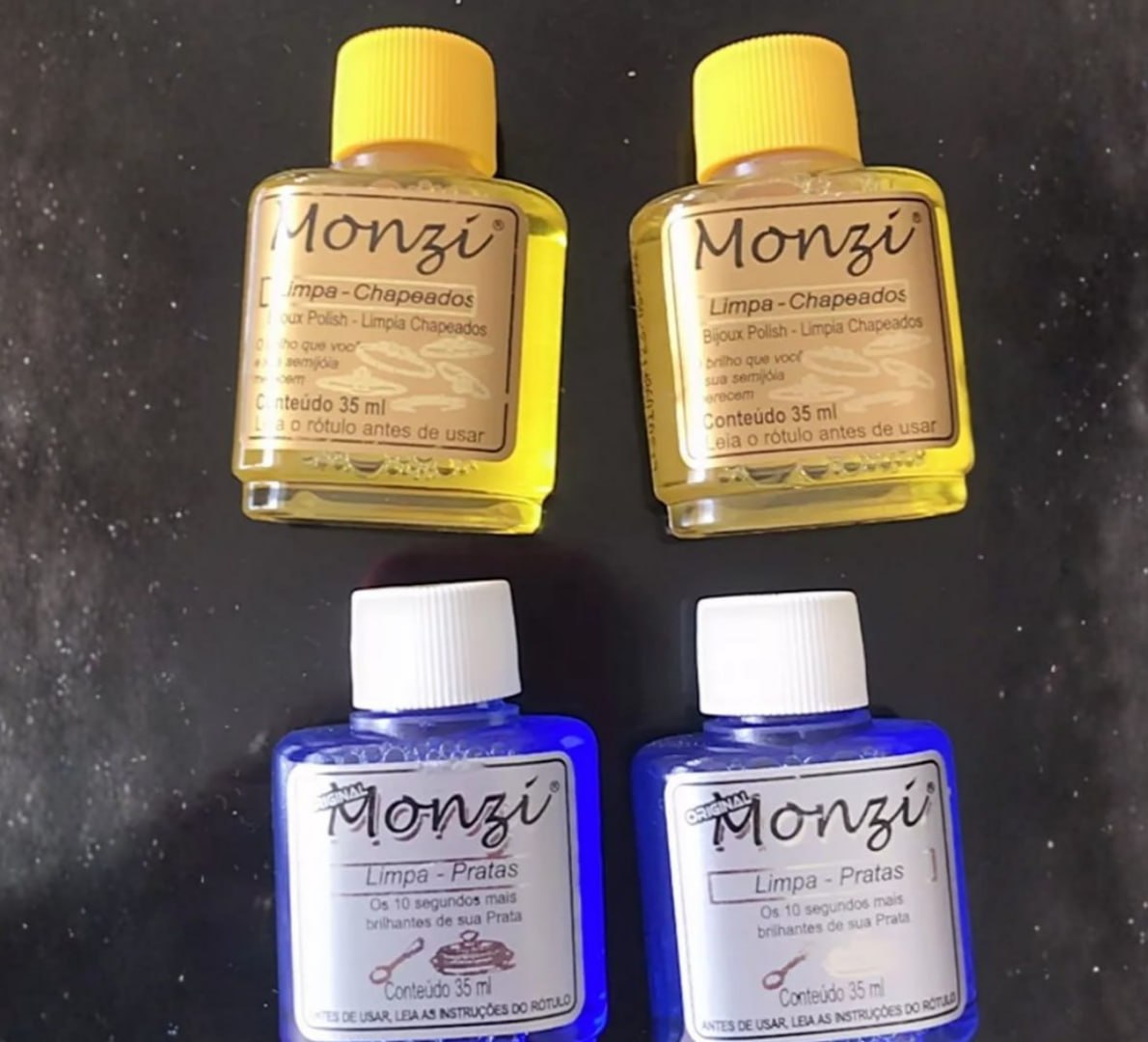 💍 Limpa Pratas, Folheado ou Joias - Monzi 35ml