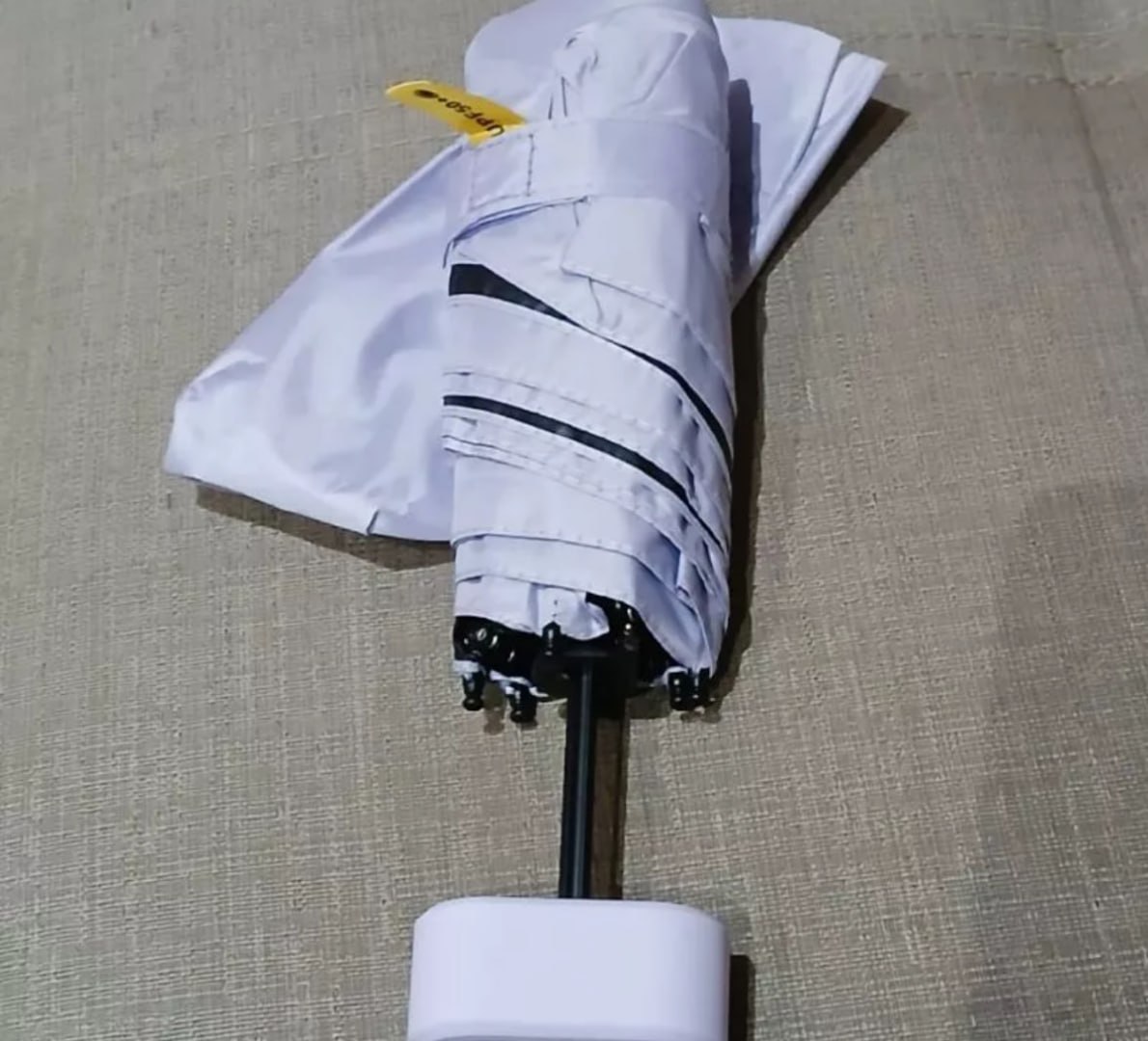 ☂️ Mini Guarda-Chuva Cápsula Dobrável FPS 50+