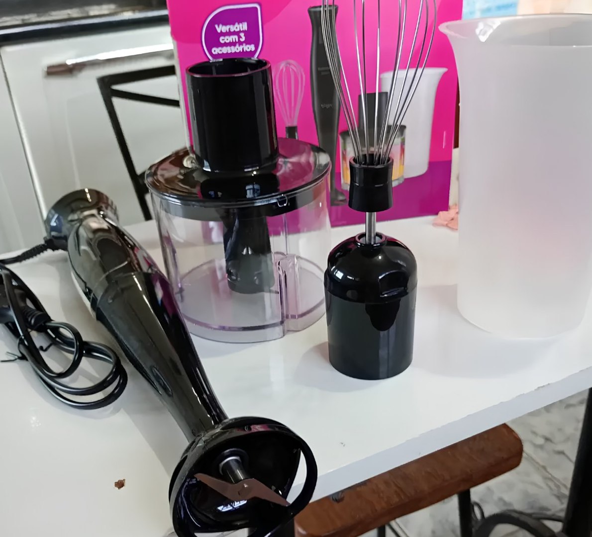 ☑️ Mixer Vertical Turbo Chef Elgin 3 Em 1 200W 110V