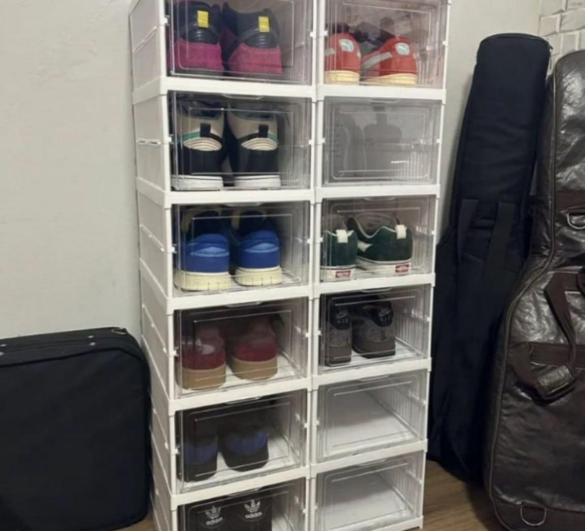 🗄 Sapateira Organizador Sapatos Empilhável Vertical 6 Andares