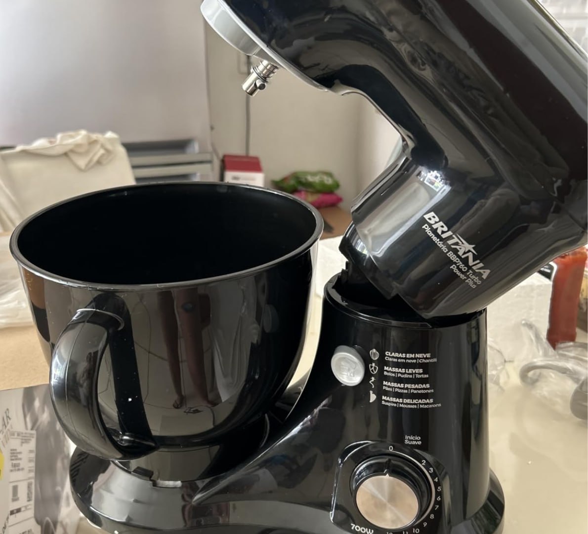 ✅ Batedeira Planetária Power Plus Britânia 4.5L