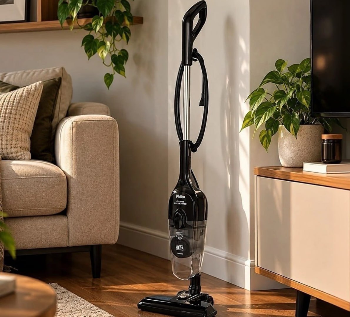✅ Aspirador de Pó Philco Vertical 2 em 1, 1450w 127V