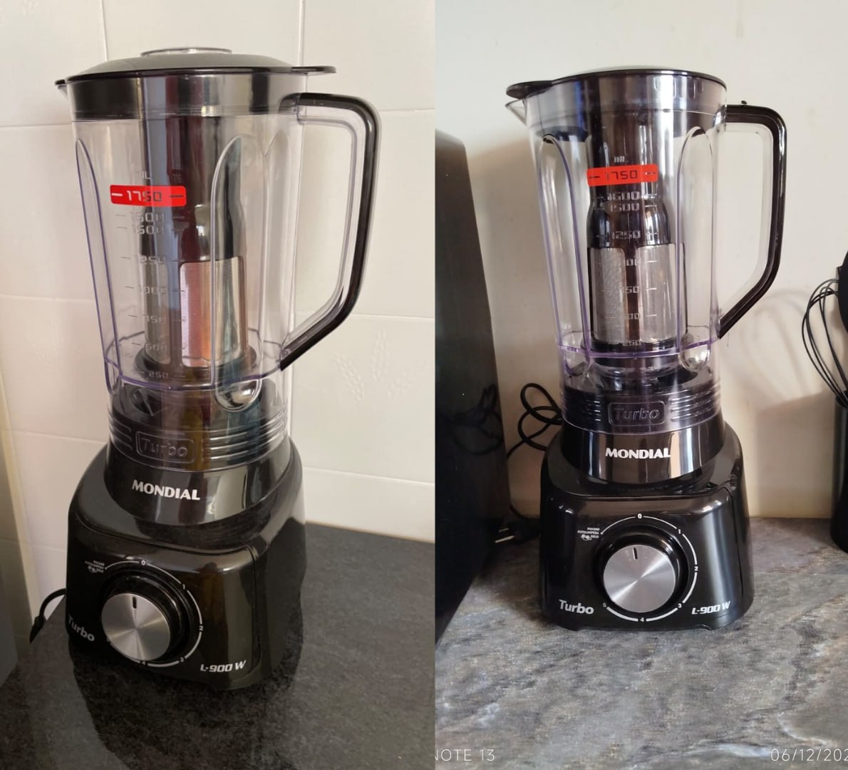 ✅ Mondial Liquidificador Turbo 900W, 110V, 2,7L