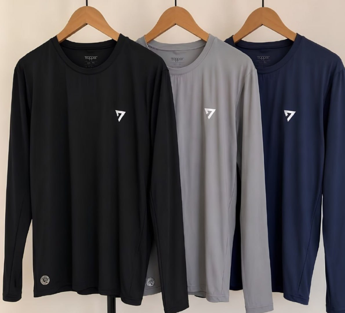 ☀️ Kit 3 Camisetas Térmicas Segunda Pele Uv50